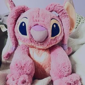 Disney Pink Stitch plush (Angel)